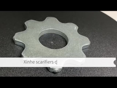 o carboneto de 8 cortadores do scarifier do ponto derrubou manguais do tct do tungstênio para a máquina de trituração do scarifier