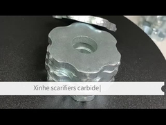 cortadores do Scarifier dos cortadores do carboneto do tct 6pt no scarifier e em máquinas de trituração de aplanamento concretos