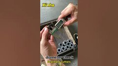 Verificação de qualidade para cortadores de metal duro de tungstênio para escarificadores #escarificadores #preparacaodesuperficie